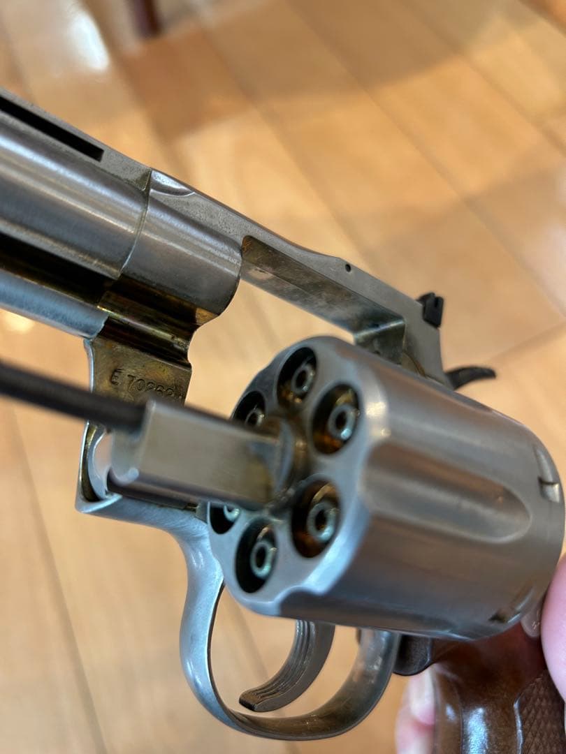 コクサイ　コルトパイソン　金属モデルガン　6インチモデル