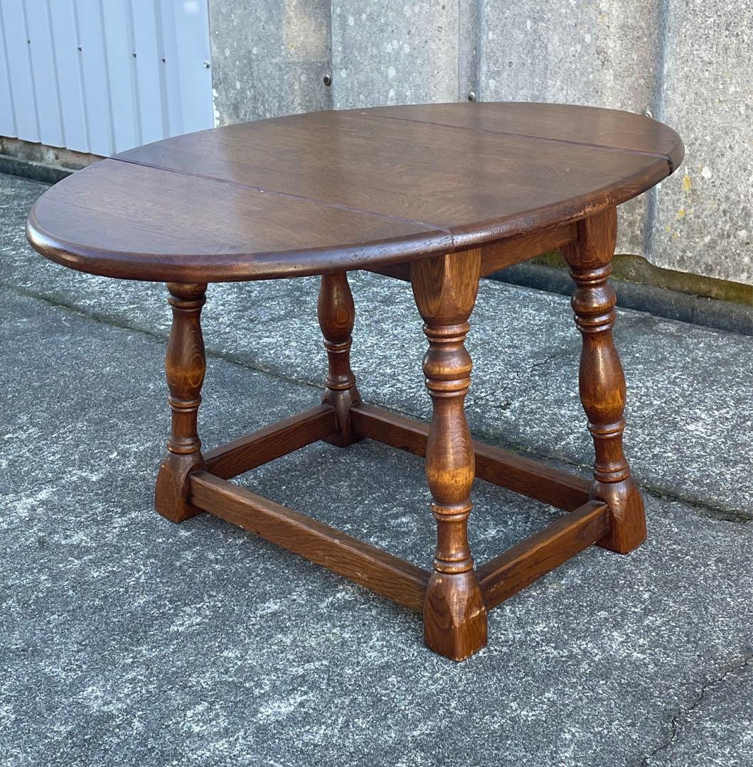 稀少/アンティーク/英国製/バタフライテーブル/ローテーブル /サイドテーブル