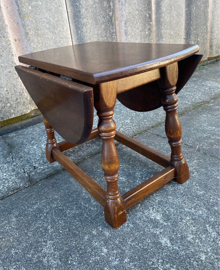 稀少/アンティーク/英国製/バタフライテーブル/ローテーブル /サイドテーブル