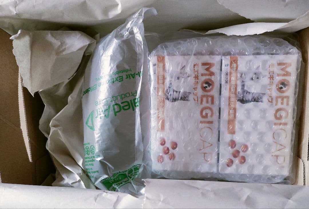 モエギキャップ 100粒*2個 犬猫サプリメント*新品*賞味期限:2027.06