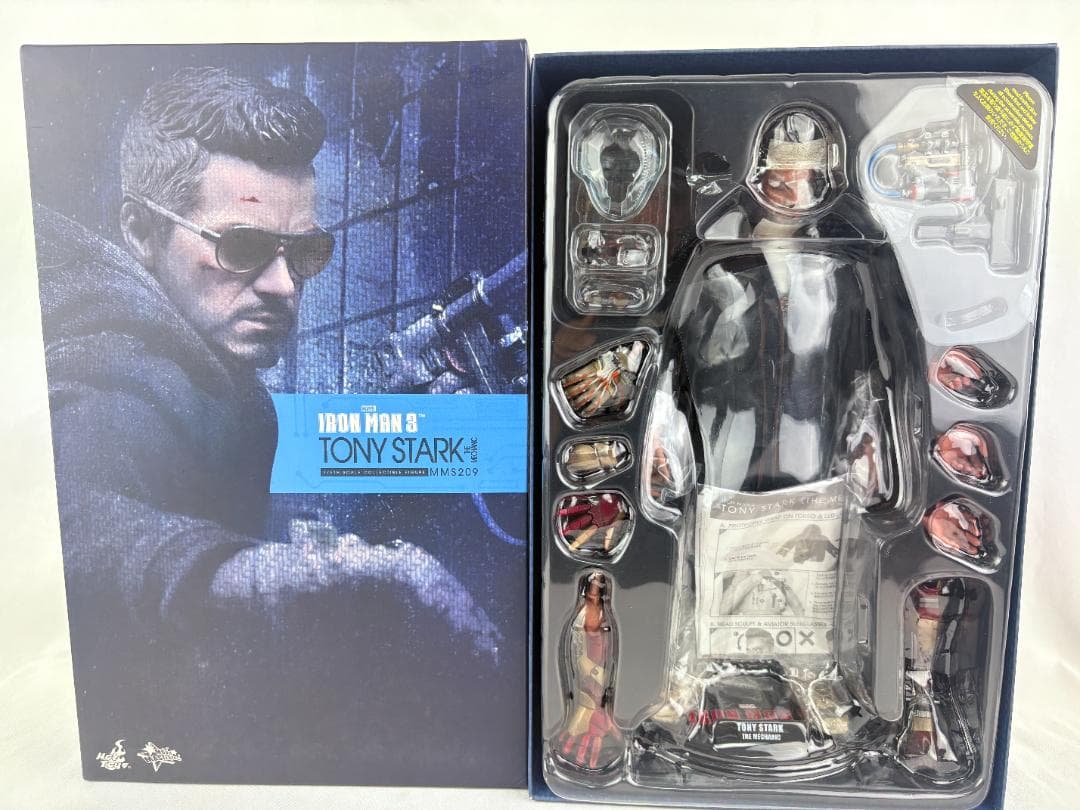ホットトイズ　アイアンマン3 トニースターク　マンダリン邸襲撃版