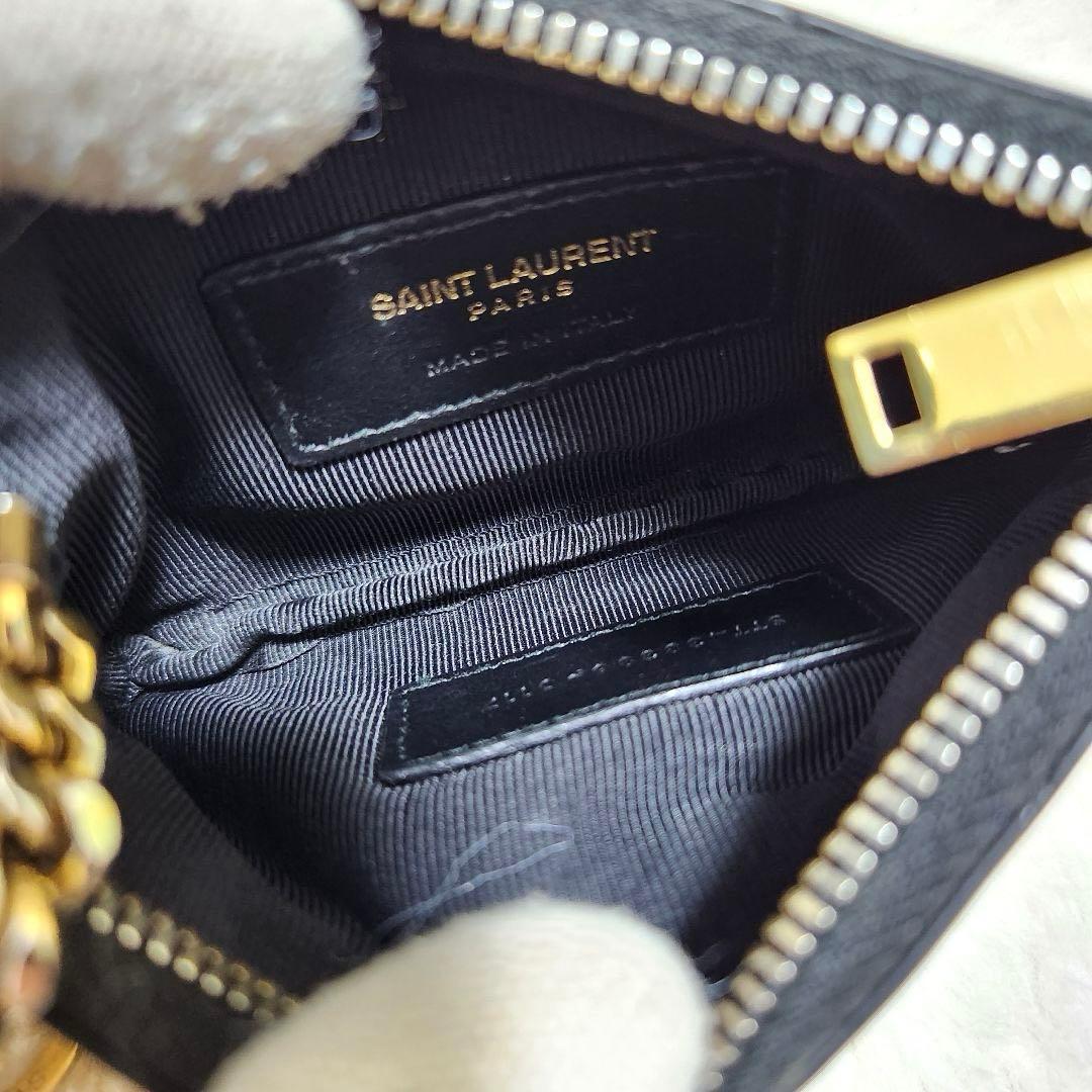 ✨極美品　付属品あり✨サンローラン　ケース　キーリング　カサンドラ　レザー