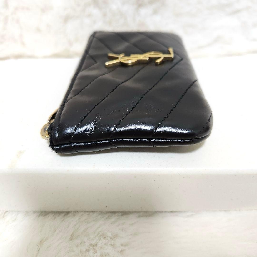 ✨極美品　付属品あり✨サンローラン　ケース　キーリング　カサンドラ　レザー