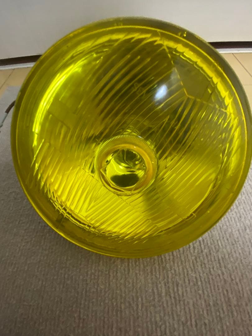 旧車マーシャルヘッドライト889イエローライト イエローレンズ　180パイ