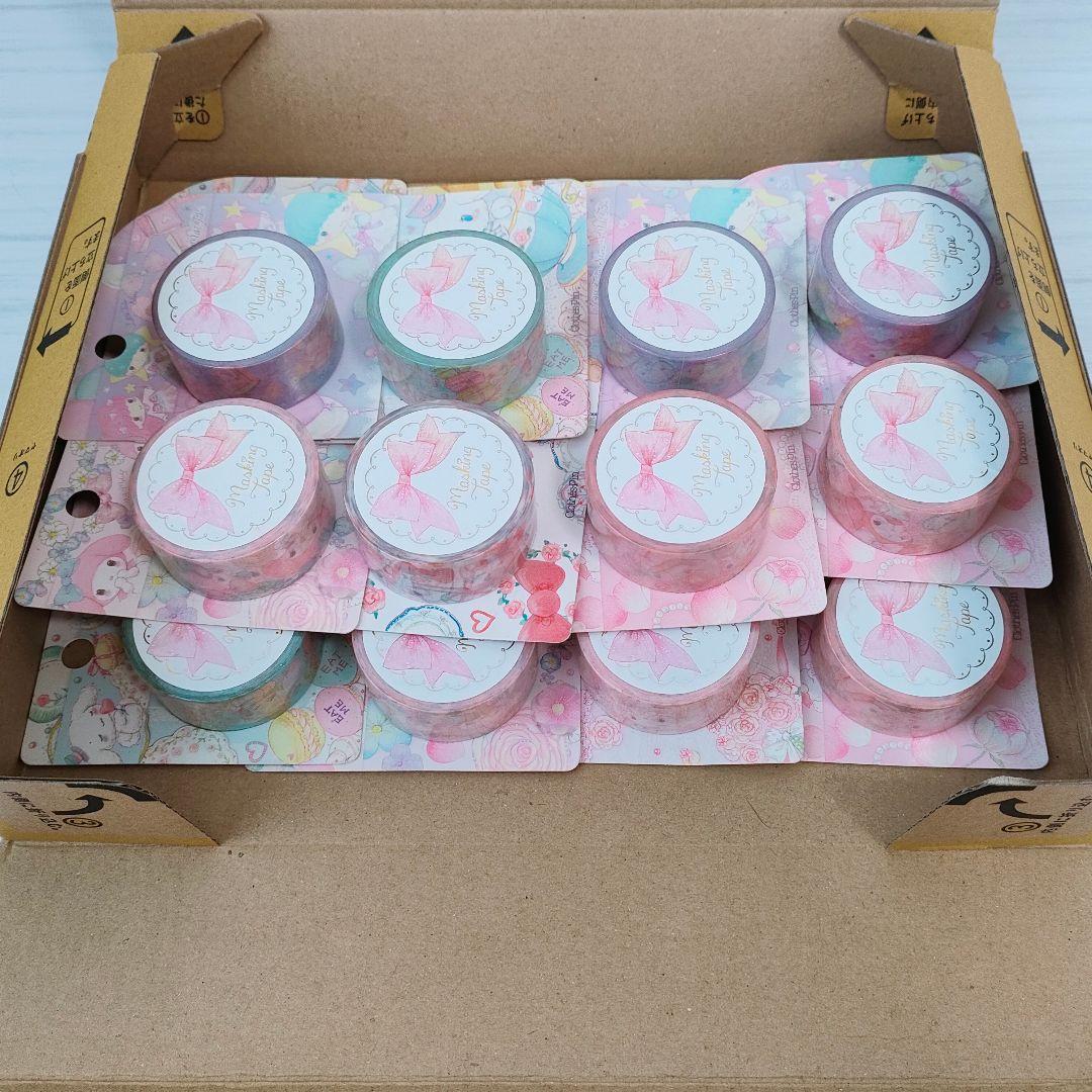 廃盤 サンリオ たけいみき コラボ マスキングテープ 20個セット クローズピン