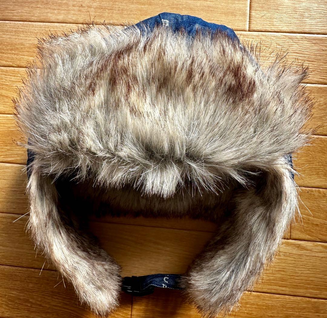 SUPREME デニムフライトキャップ ネイビー