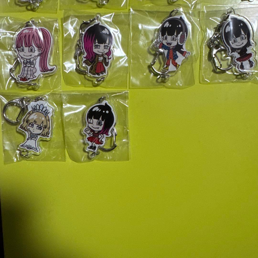 新品未開封　LiSA LADYBUG アクリルキーホルダー 全18種セット