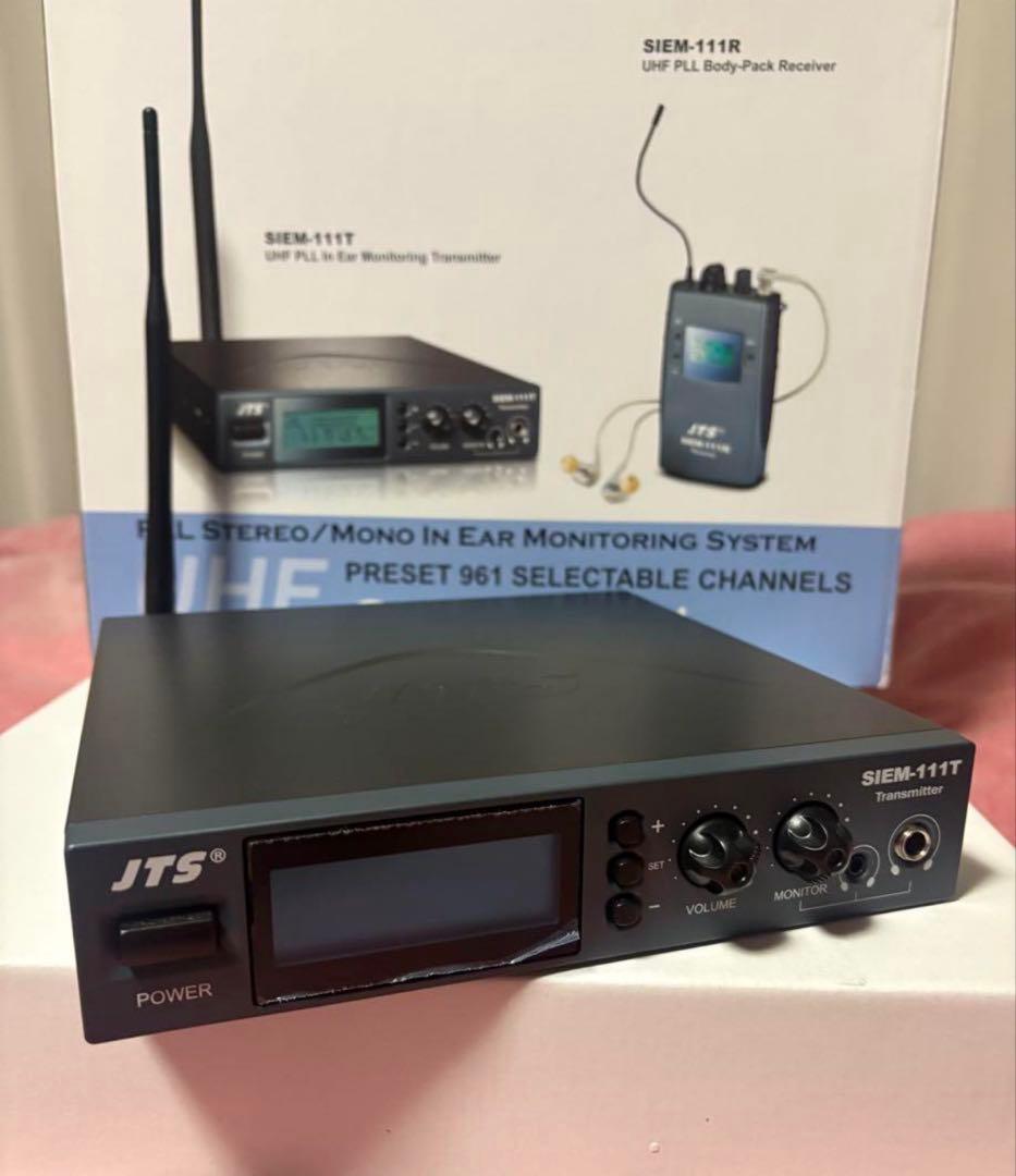 ⭐︎JTS インイヤーモニターシステム SIEM-111T/SIEM-111R⭐︎