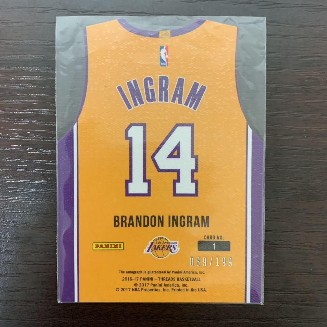 Brandon Ingram 直筆サインカード&ジャージカード　値下げ交渉あり