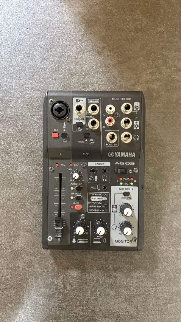 DTM・DAW YAMAHA / AG 03 MK2