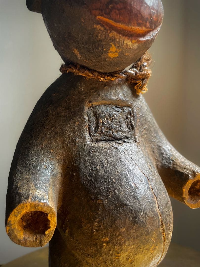 カメルーン ブル族 儀式 猿 木彫り アンティーク