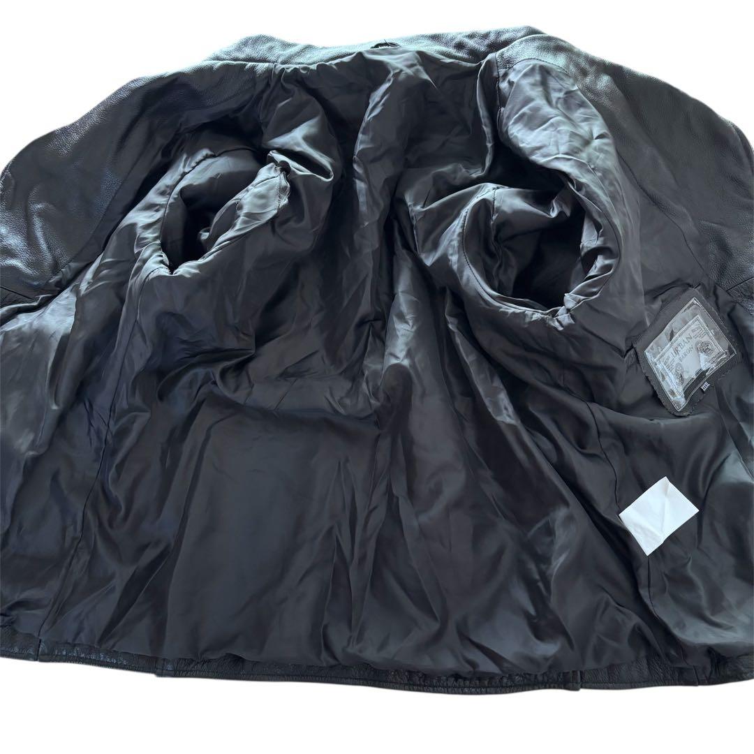 美品✨4XLキングサイズ URBAN BARON ダブル ライダースジャケット