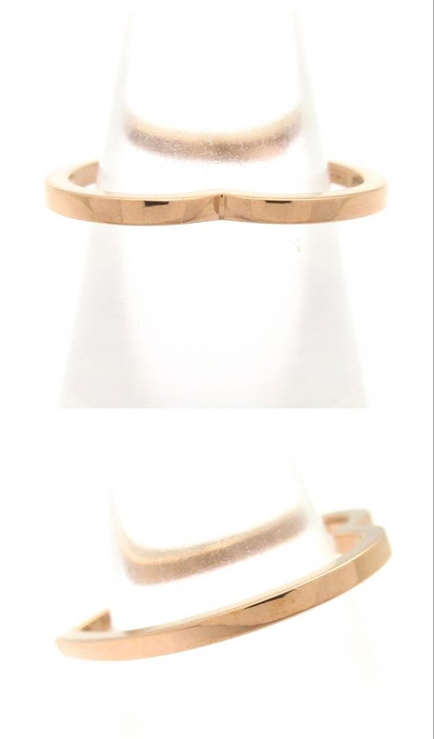 レポシ アンティフェール ハート リング 実寸10.5号