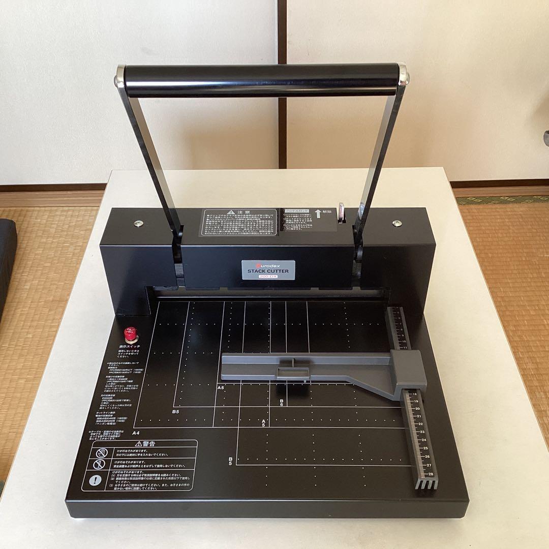 Durodex スタックカッター 200DX A4対応 手動式裁断機 黒