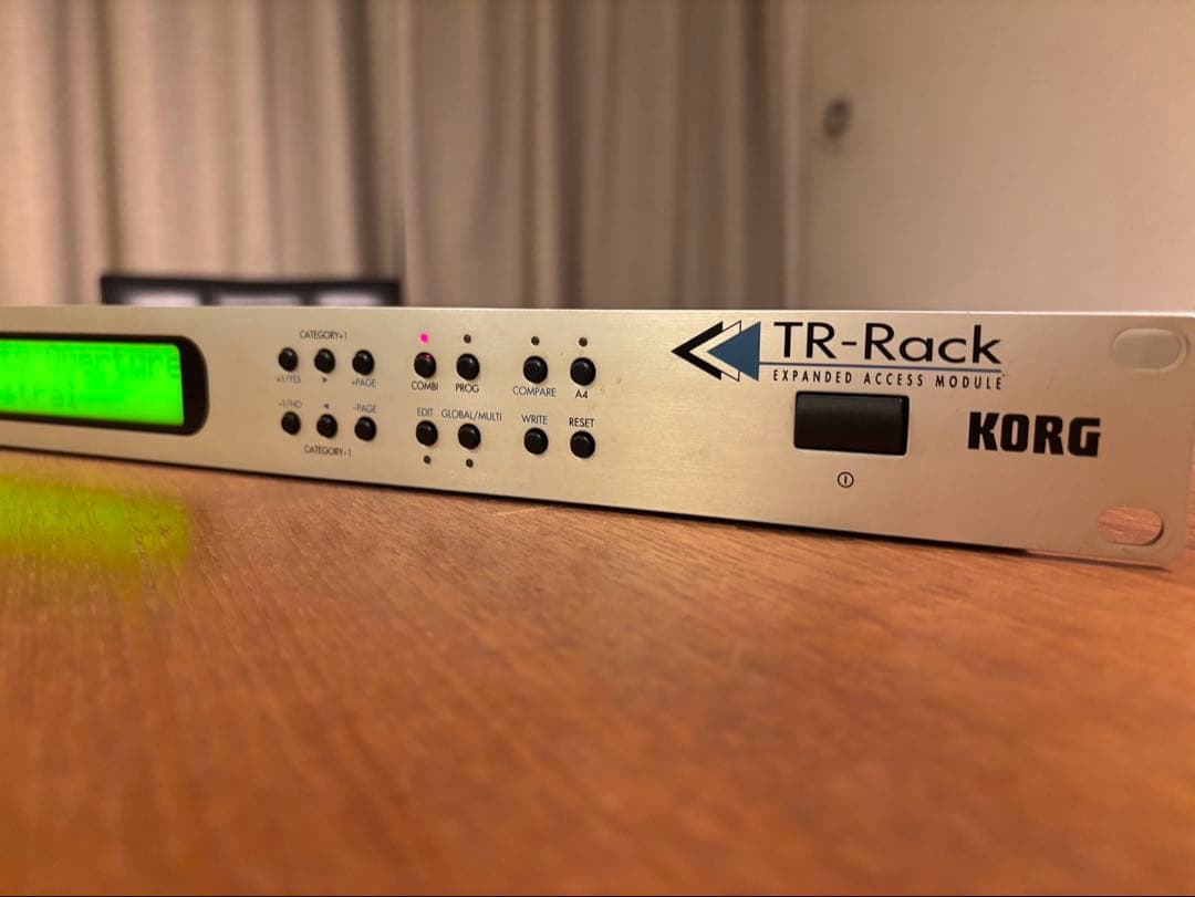 KORG TR-Rack 音源モジュール　ACケーブル付き