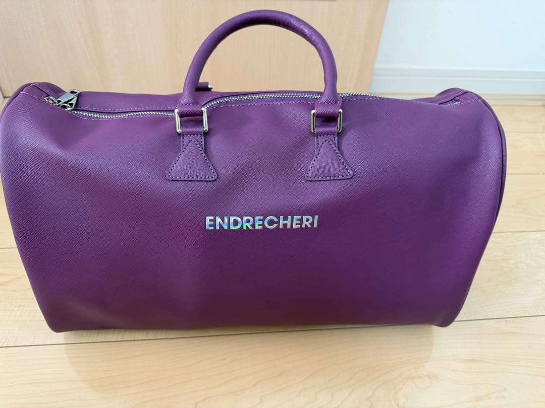 ENDRECHERI ボストンバッグ　ショルダーストラップ付き