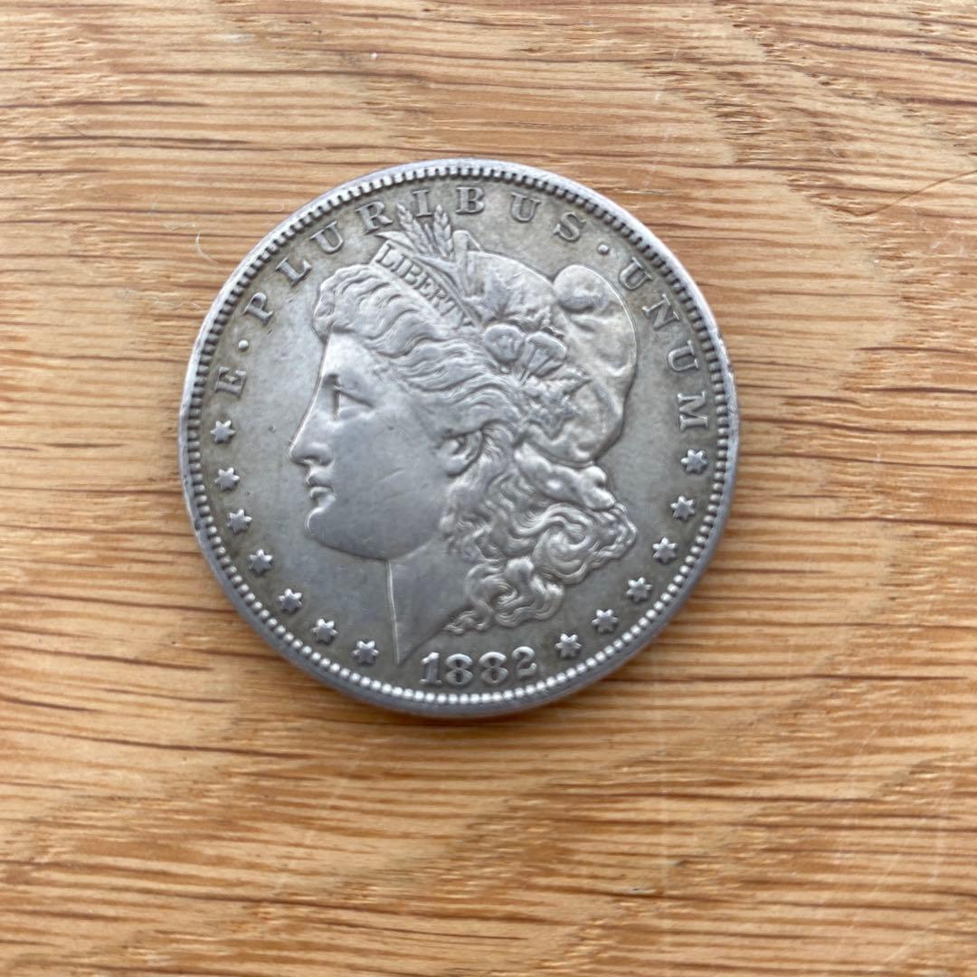 モルガンダラー ミントマーク 1882 S サンフランシスコ