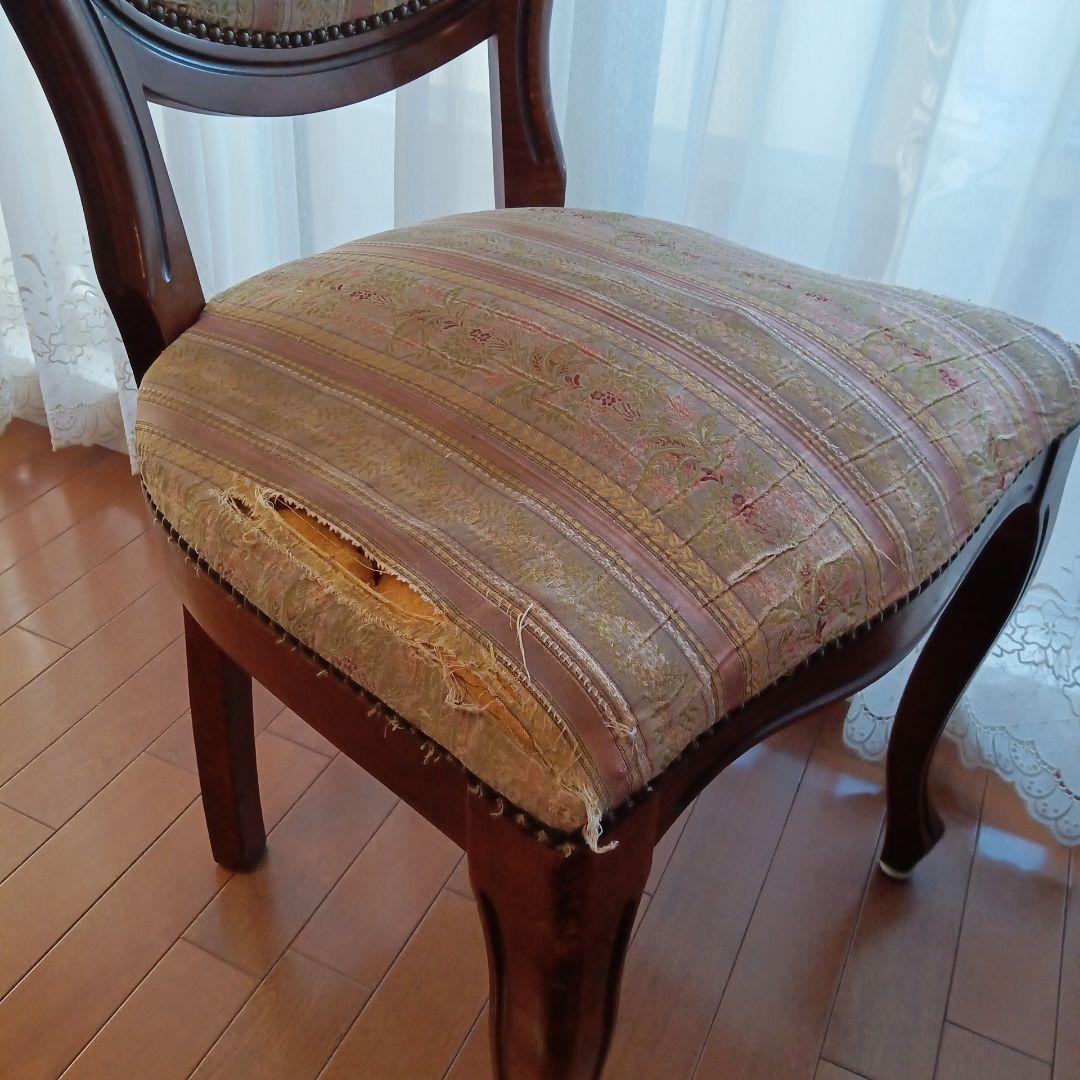 ②猫脚★エレガント★チェア★ヨーロピアン★木製★dinos★