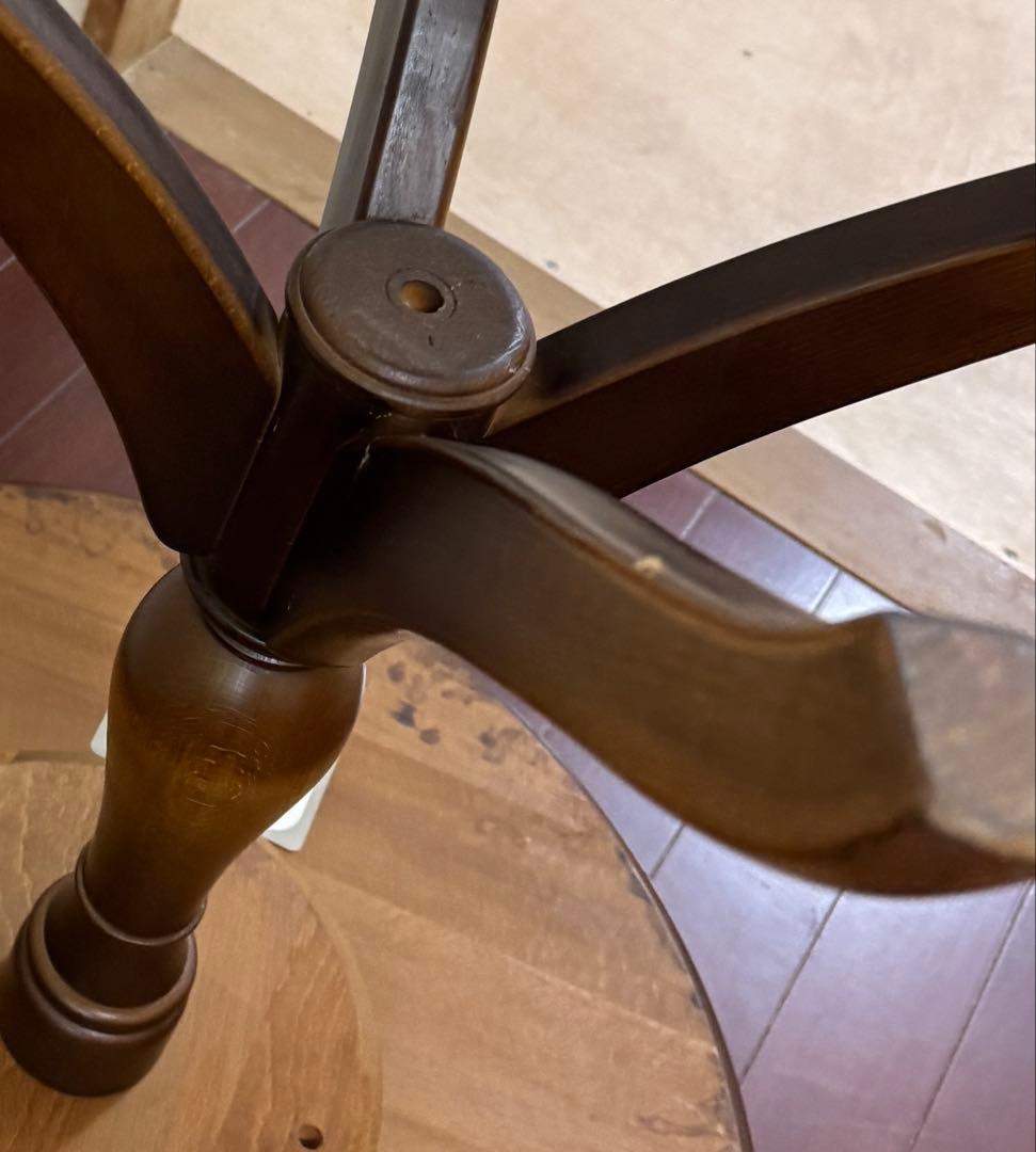 飛騨産業　キツツキ　コーヒーテーブル　円卓　ラウンドテーブル