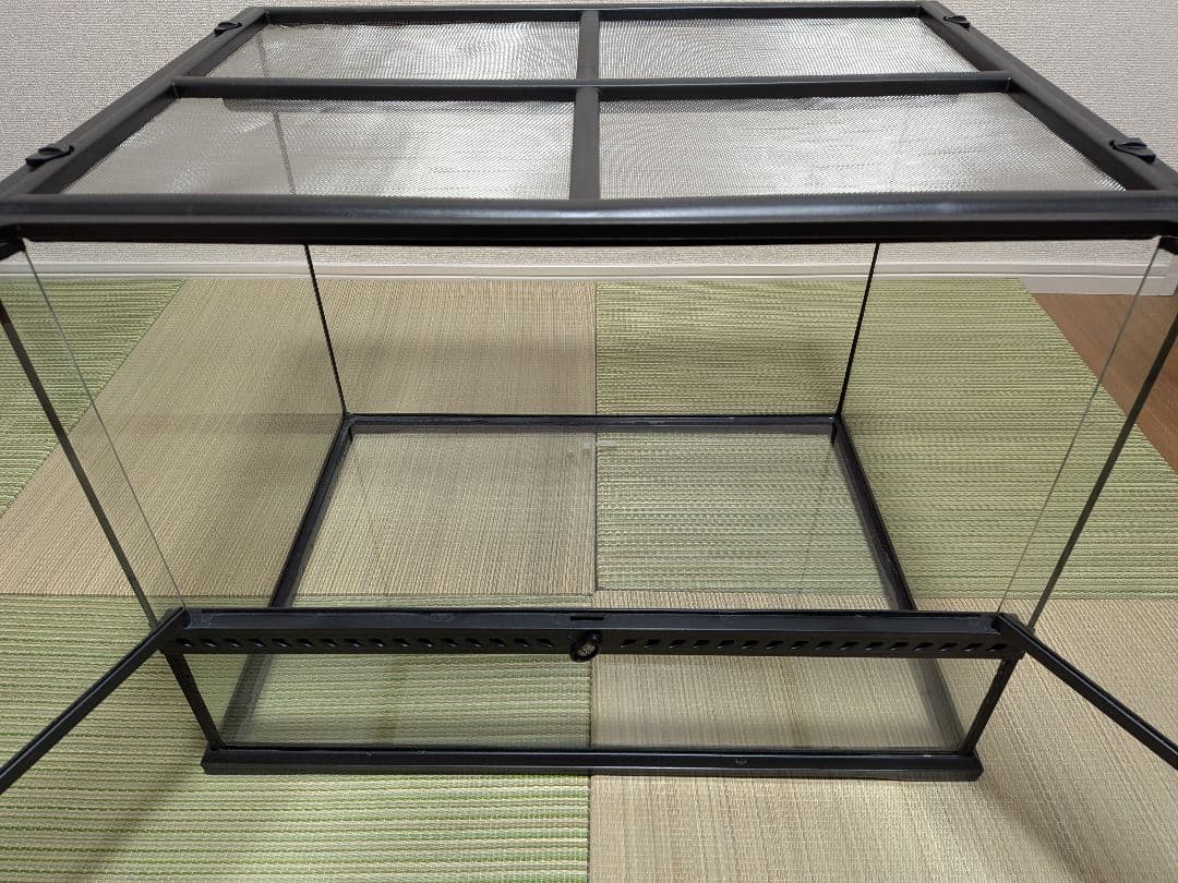 【美品 クリーンアップ済み】グラステラリウム 6045 爬虫類ケージ