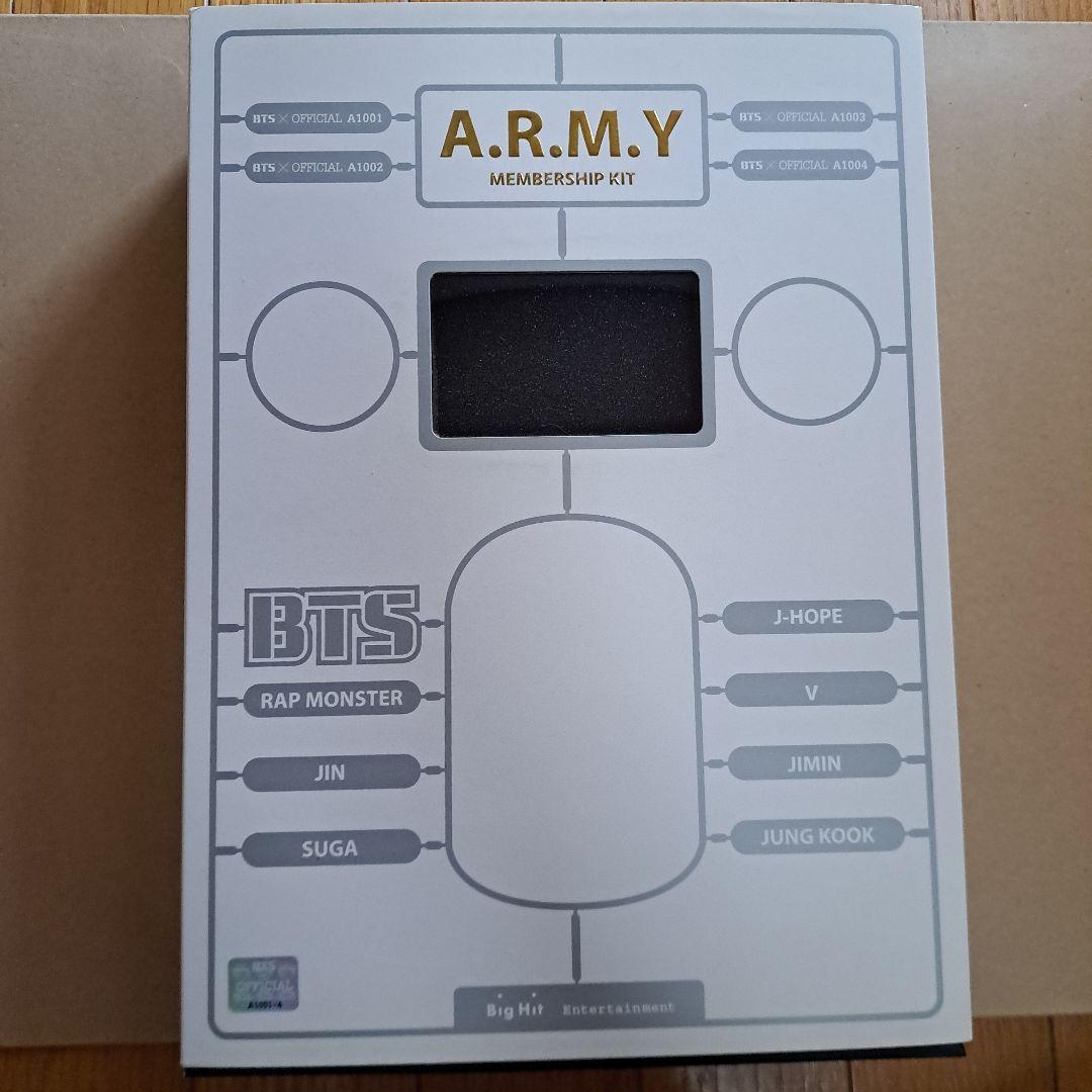 防弾少年団 BTS ARMY MEMBERSHIP KIT 1期