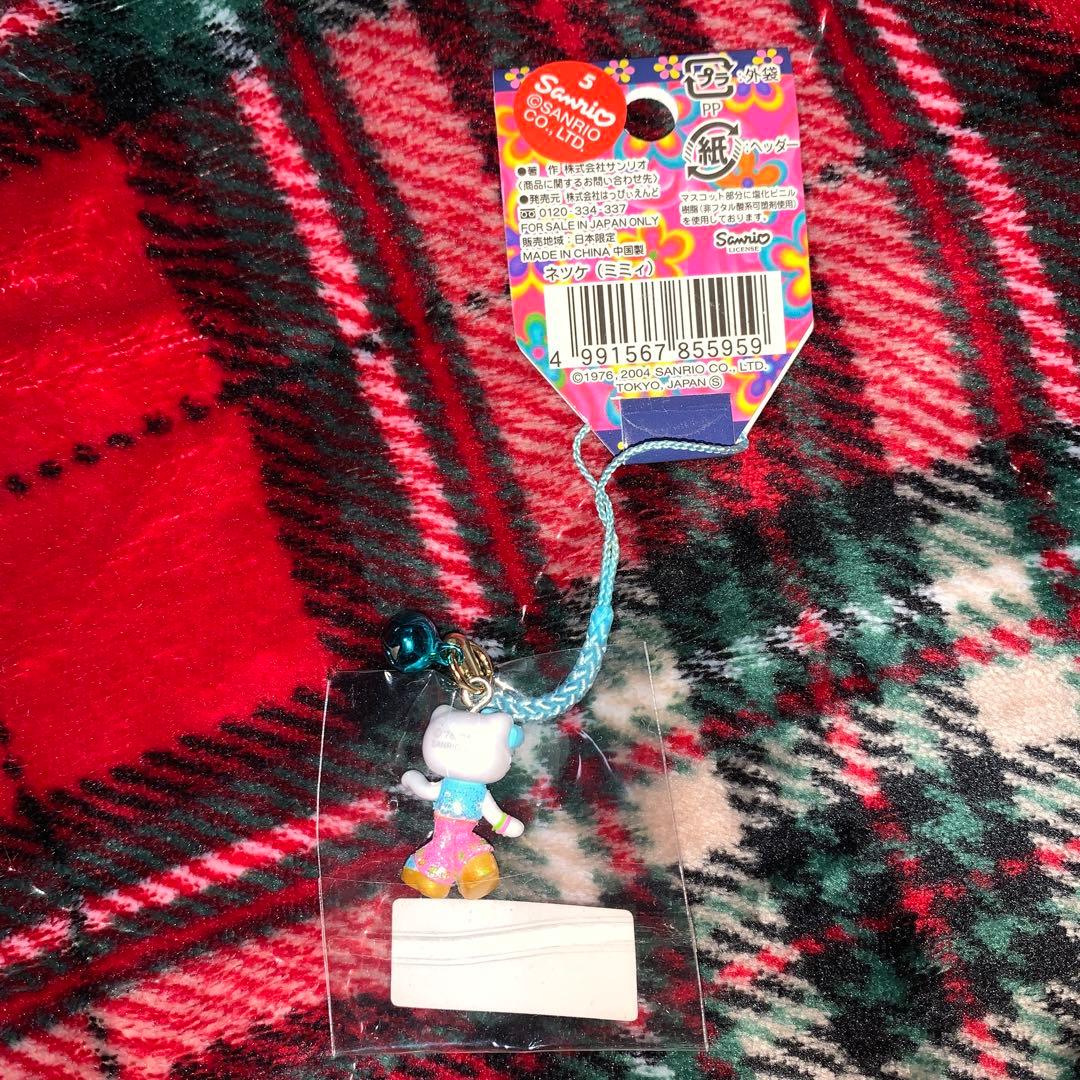 2004 KITTY&MIMMY ミミィ 根付 根付け 足長 脚長