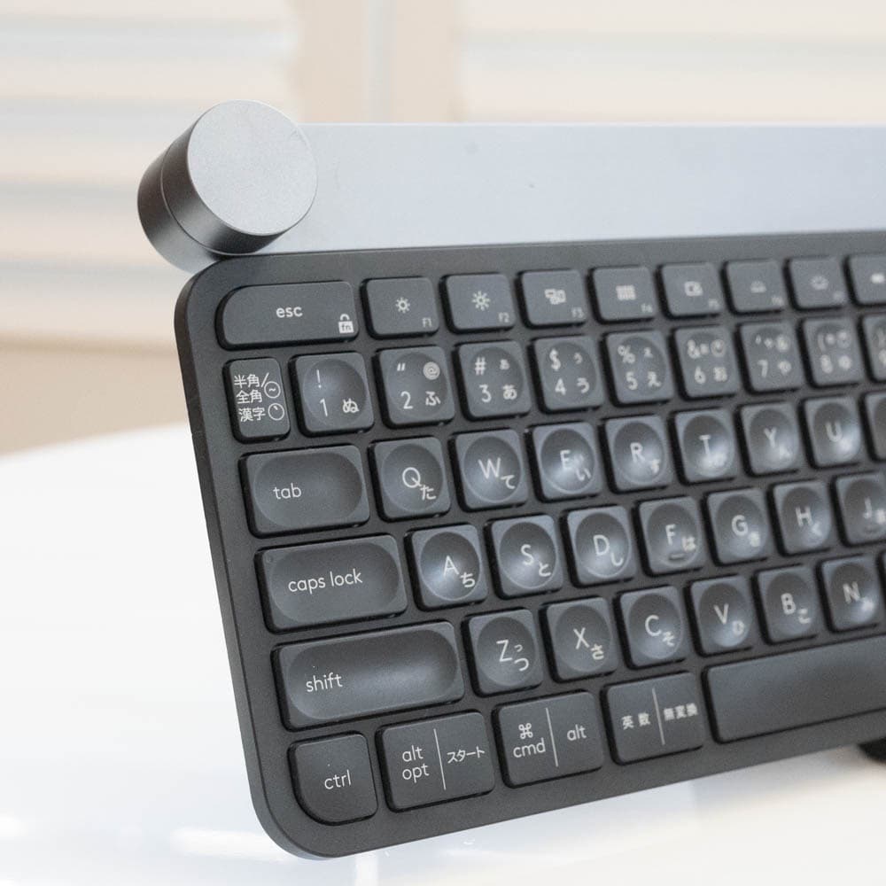 【美品・付属品完備】ロジクール CRAFT KX1000s 物理ダイヤル搭載