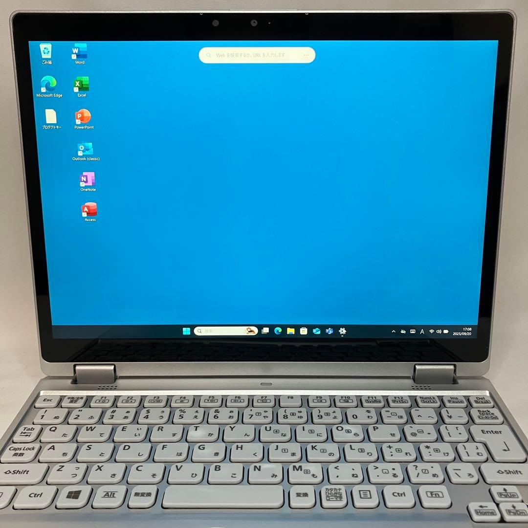 準美 Let'sNote QV1 CF-QV1RDEVS 2in1 タッチパネル