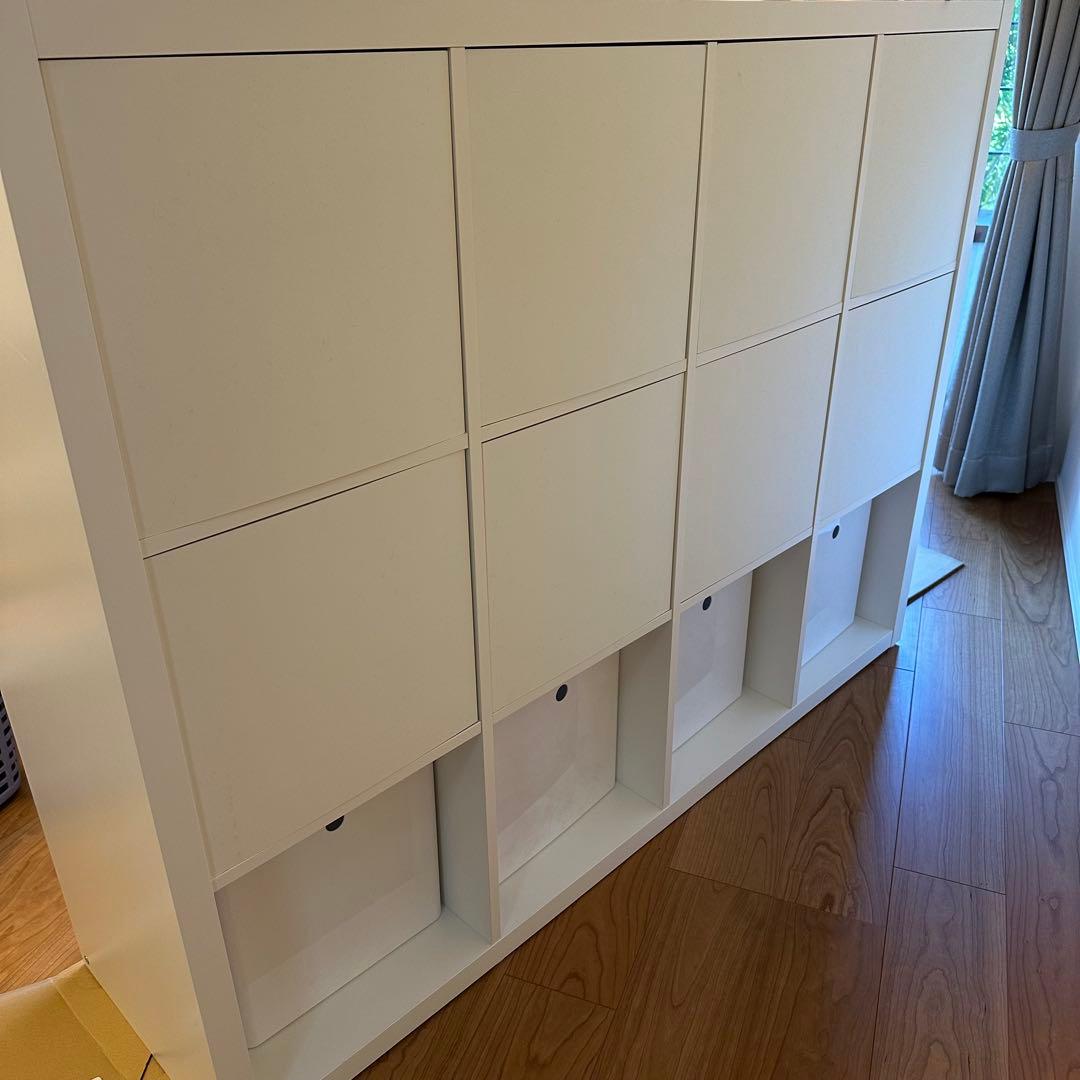 IKEA KALLAX カラックス シェルフユニット 収納付き