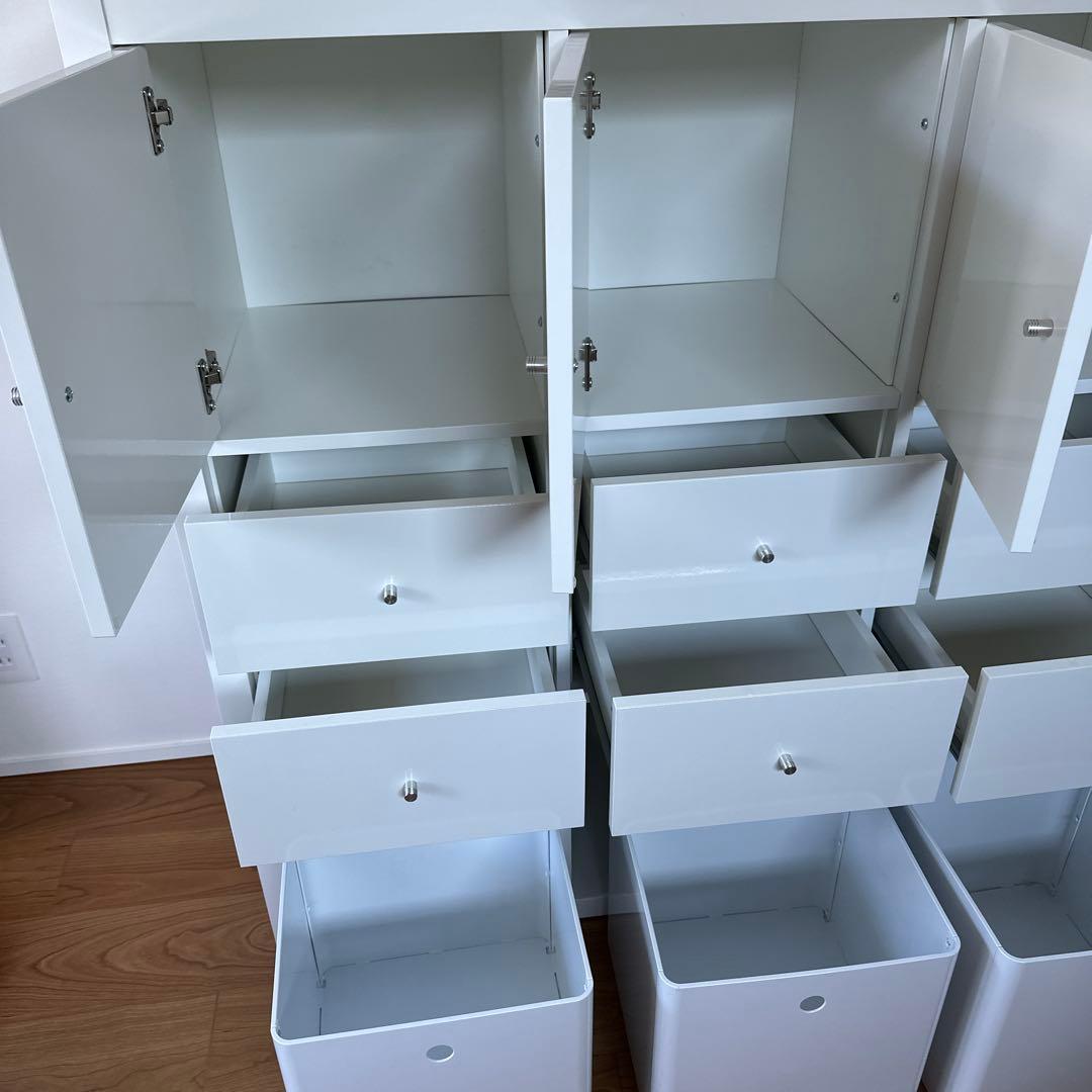 IKEA KALLAX カラックス シェルフユニット 収納付き