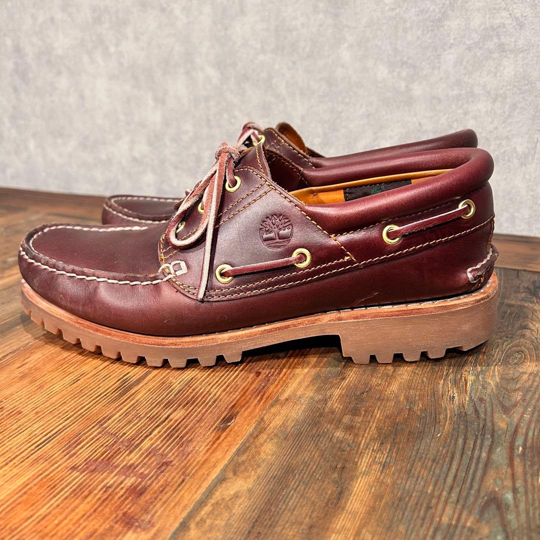 Timberland 3アイ クラシックラグ 27cm デッキシューズ