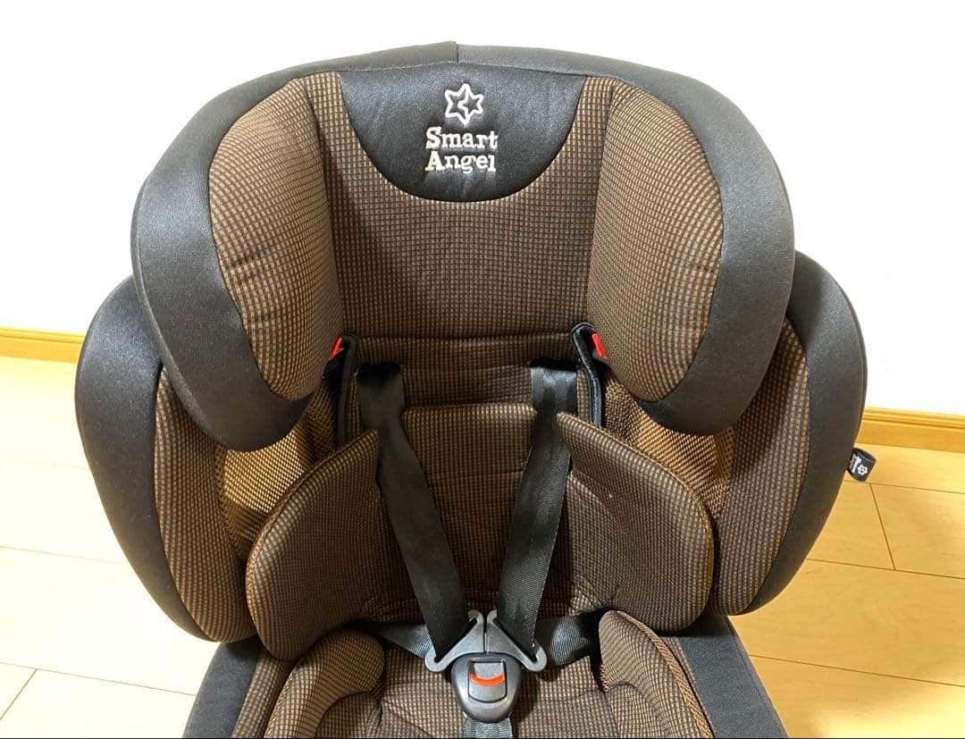 Smart Angel ハーネスジュニア　ジュニアシート FIX-BR ブラウン