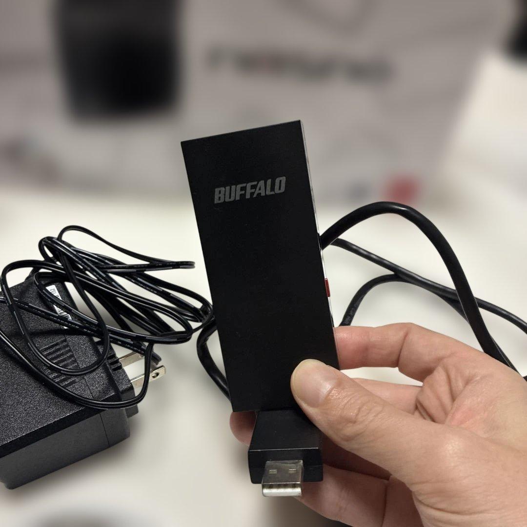 BUFFALO nasne 2TB とWI-UG-AC866/Nセット