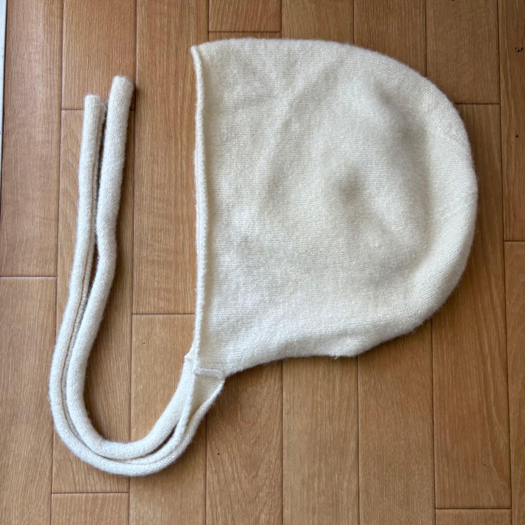 yo biotop cashmere knit deep cap ヨービオトープ