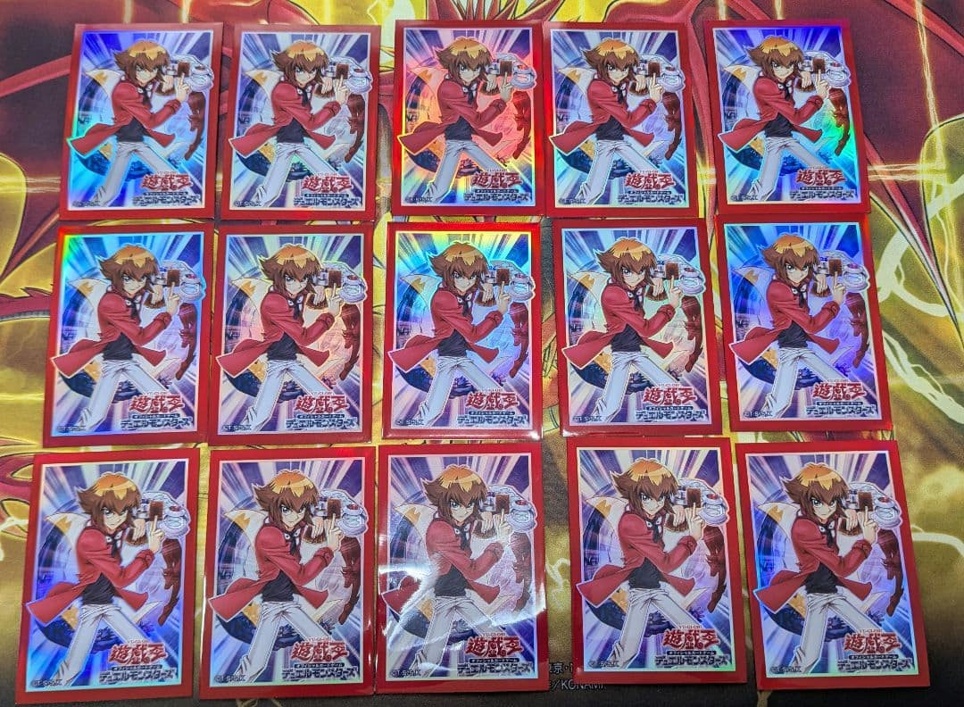 （正規品）オシリスレッドスリーブ60枚+十代スリーブ15枚