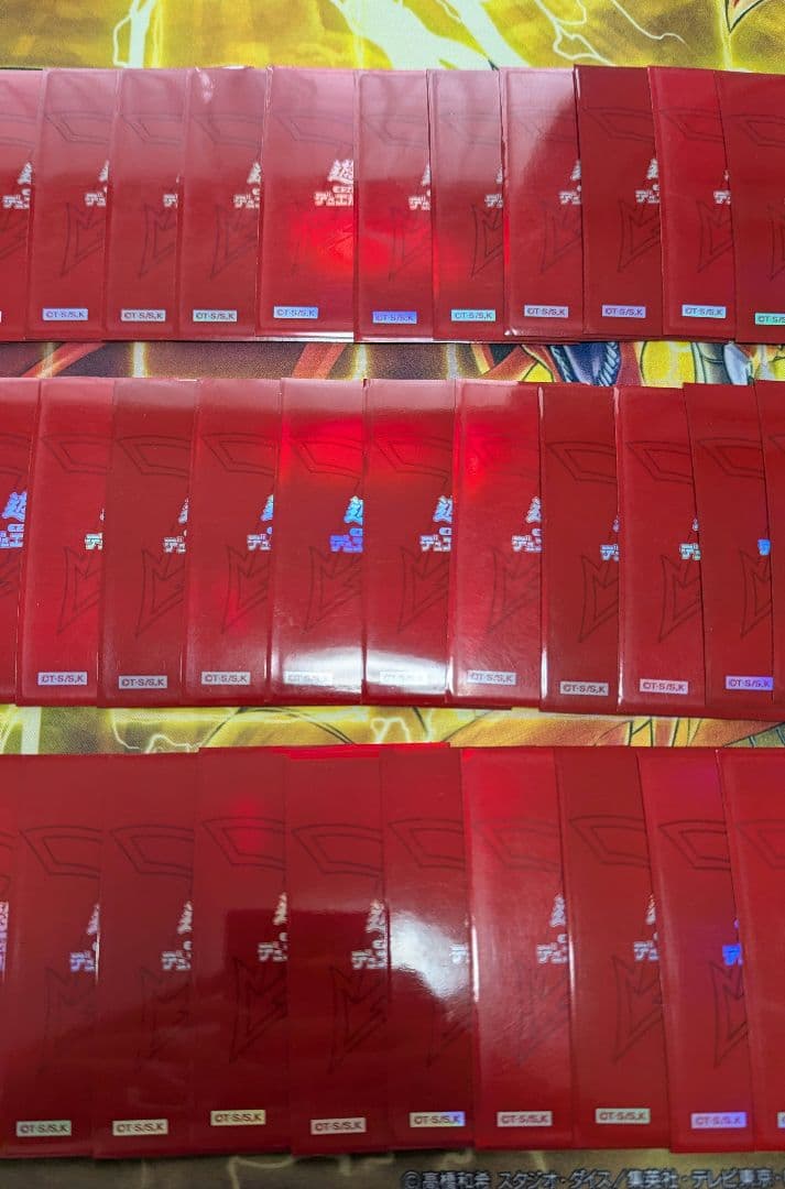 （正規品）オシリスレッドスリーブ60枚+十代スリーブ15枚