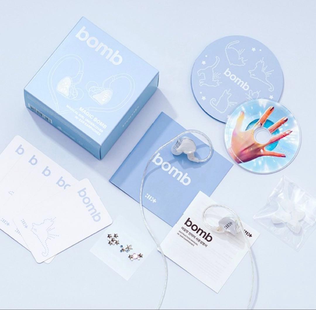 ILLIT (アイリット)BOMBイヤモニ風イヤホン 【新品 未開封 未使用】