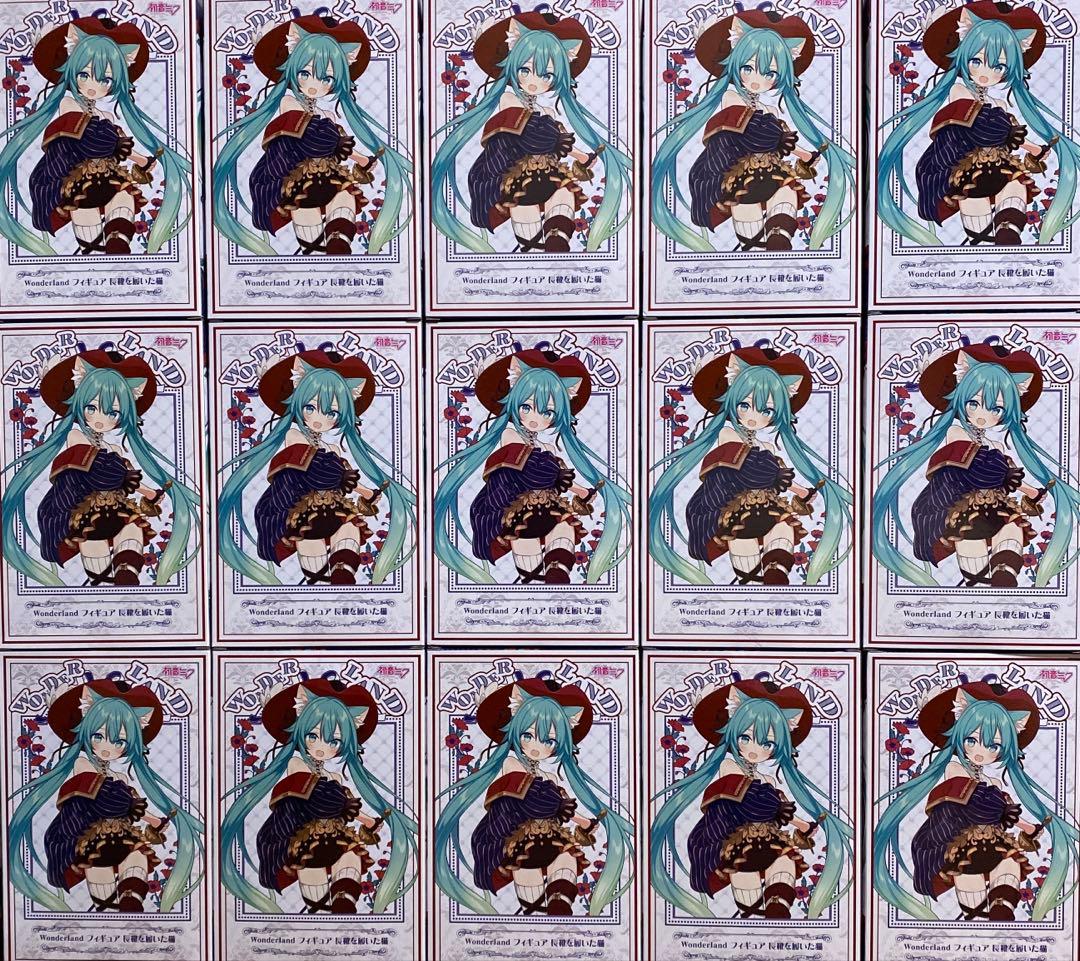 初音ミク wonderland 長靴を履いた猫　15個セット