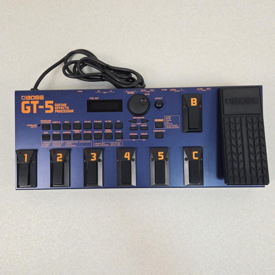【名機】BOSS GT-5 マルチエフェクター ボス ギター