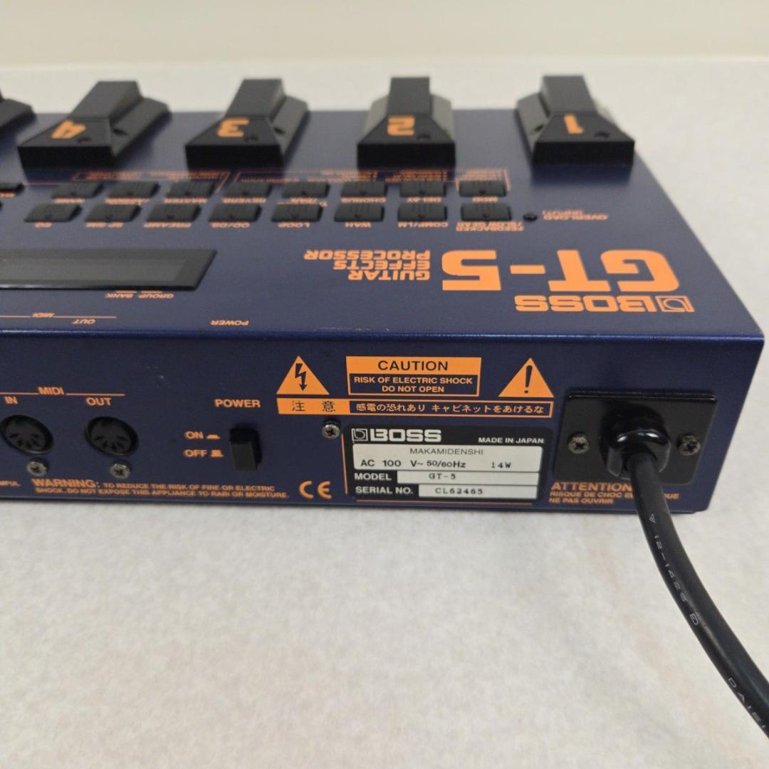 【名機】BOSS GT-5 マルチエフェクター ボス ギター