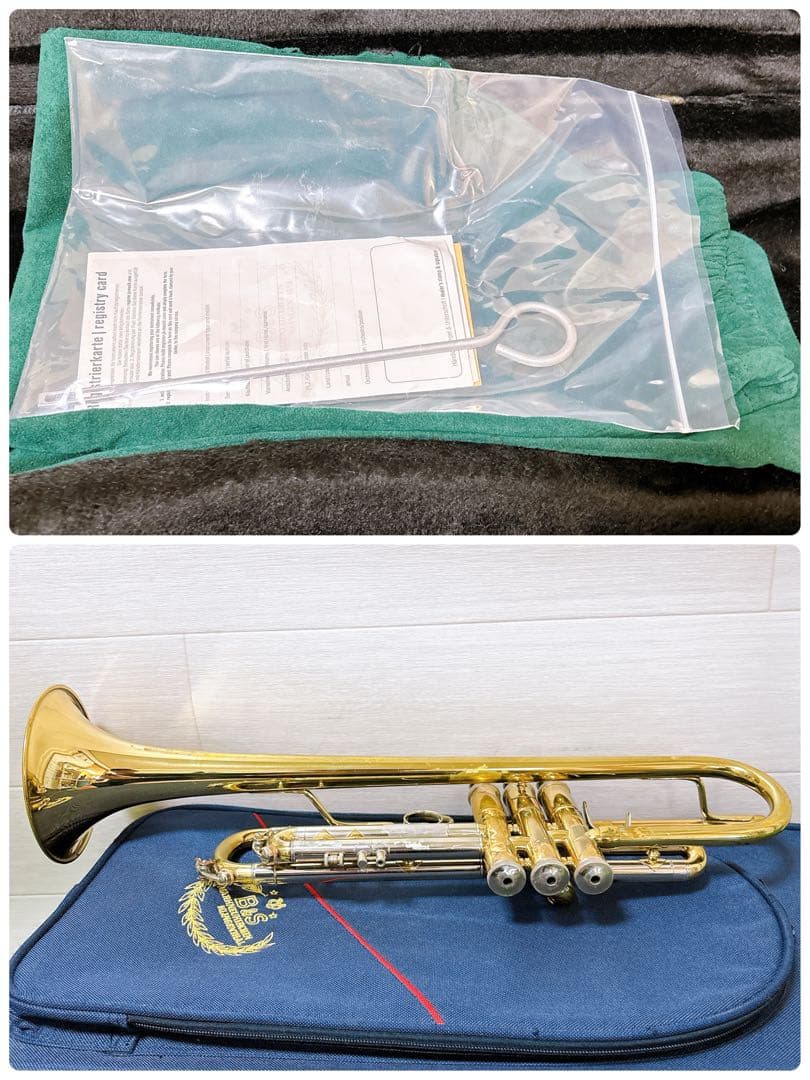 初心者オススメ　トランペット　チャレンジャー3137 管楽器　吹奏楽　メンテ品