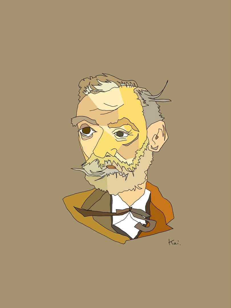 着想を得たノーベル　2025年作　Kai. 【F6】