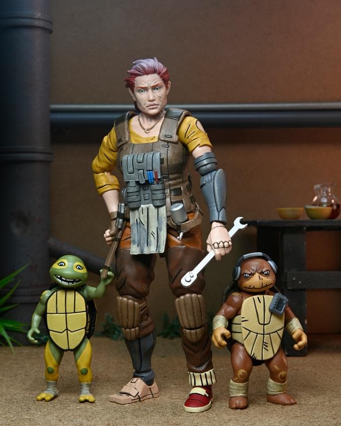 【NECA】新品 正規品 TMNT LOST YEARS グラミー・エイプリル