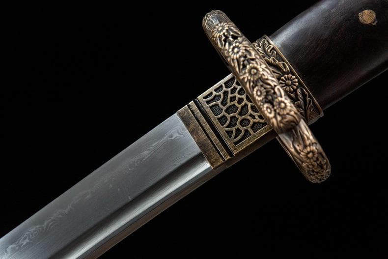 夜鶴黒檀太刀 日本刀 模造刀 居合刀 武士道 武蔵 鑑賞用 手鍛造打