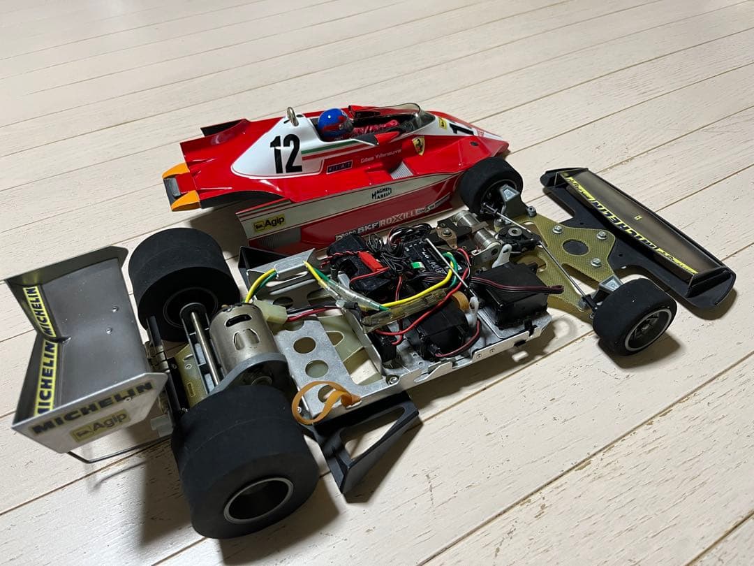 タミヤラジコン 1/10 フェラーリ312T3(当時物)