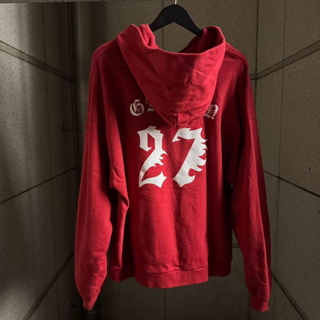 CIRCUSパーカー 赤 平本蓮着用 AMNJK