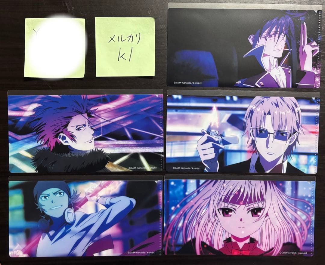 アニメK 周防尊 草薙出雲 八田美咲 櫛名アンナ 宗像礼司 マスクケース グッズ