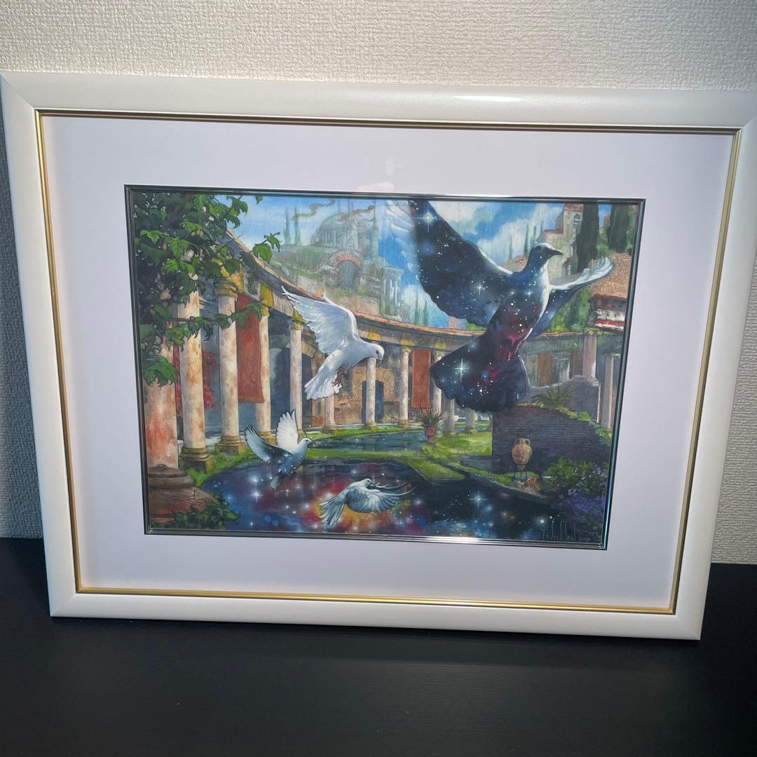 【導きの嘆願】サイン入り複製原画