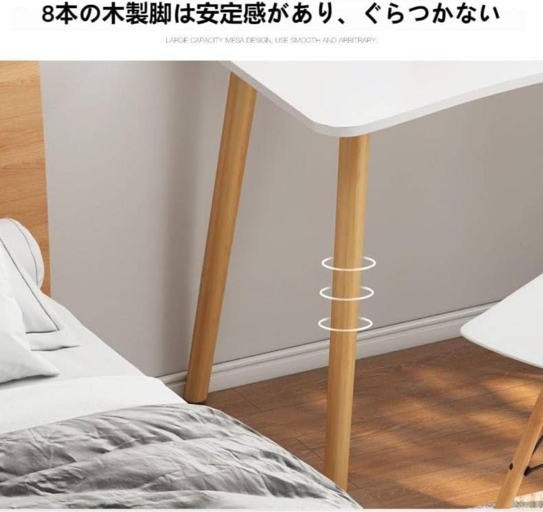 新生活応援⭐パソコンデスク 勉強机 ホワイト 60cmX40cmX72cm 組立