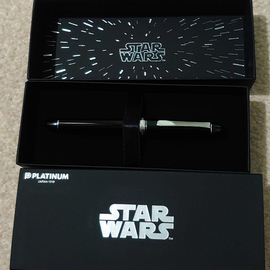 PLATINUM スターウォーズ万年筆　フォースダース・ベイダー 細字#2-2